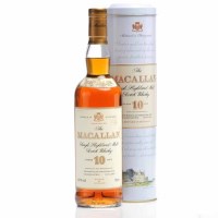 Lot 1079 - MACALLAN 10 YEARS OLD - OLD STYLE IN TIN...