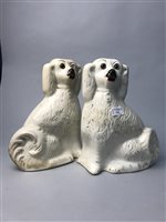 Lot 19 - A PAIR OF WALLY DOGS