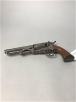 Lot 934 - A BELGIAN COLT TYPE NAVY PERCUSSION REVOLVER