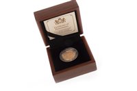 Lot 509 - THE 2012 UK DIAMOND JUBILEE GOLD PROOF SOVEREIGN