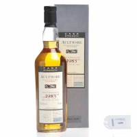 Lot 1090 - AULTMORE 1983 FLORA & FAUNA CASK STRENGTH...