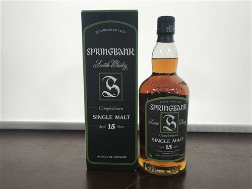 Lot 28 - SPRINGBANK AGED 15 YEARS
