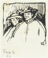 Lot 531 - A PAIR OF WOODCUTS