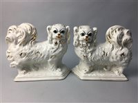 Lot 94 - A PAIR OF WALLY DOGS