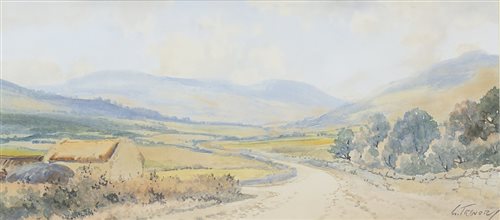 Lot 535 - AMID THE MOURNE MOUNTAINS, BY GEORGE TREVOR
