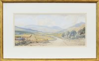 Lot 535 - AMID THE MOURNE MOUNTAINS, BY GEORGE TREVOR