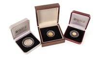 Lot 534 - THREE PROOF COINS