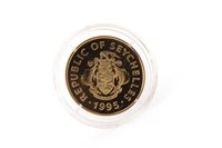 Lot 533 - A 1995 GOLD PROOF SEYCHELLES COIN