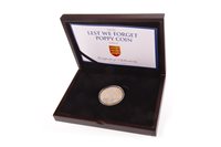 Lot 555 - A GOLD PROOF £5 COIN, 2016