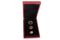 Lot 557 - A TRIBUTE EDITION GUINEA THREE GOLD COIN SET