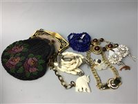Lot 149 - A LOT OF WATCHES, PURSES AND JEWELLERY