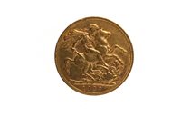 Lot 574 - A GOLD SOVEREIGN, 1907