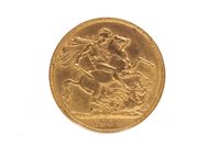 Lot 575 - A GOLD SOVEREIGN, 1909