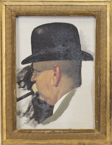 Lot 618 - A PORTRAIT OF THE ARTIST, BY ARCHIBALD MCGLASHAN