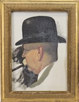 Lot 618 - A PORTRAIT OF THE ARTIST, BY ARCHIBALD MCGLASHAN