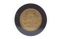 Lot 579 - A GOLD SOVEREIGN, 1853