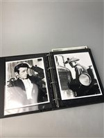 Lot 236 - A LOT OF TWO LARGE PHOTOGRAPH ALBUMS OF FILM STARS