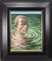 Lot 603 - THE METHADONIAN SEA - NO SHORE IN SIGHT, AN OIL ON CANVAS BY FRANK MCFADDEN