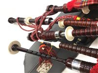 Lot 1499 - A SET OF HIGHLAND BAGPIPES