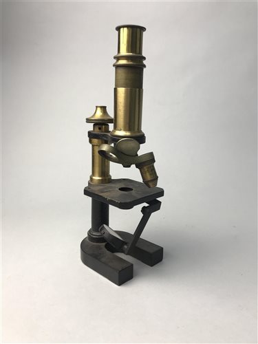 Lot 328 - A MICROSCOPE BY C. REICHERT WIEN