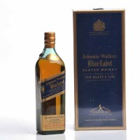 Lot 1176 - JOHNNIE WALKER BLUE LABEL Blended Scotch...