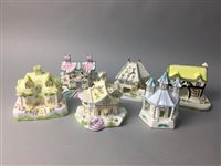 Lot 300 - A LOT OF COALPORT AND OTHER CERAMIC HOUSES