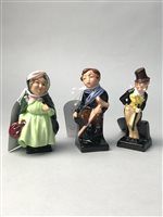 Lot 340 - A LOT OF THREE ROYAL DOULTON FIGURES