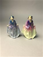 Lot 399 - A LOT OF TWO ROYAL DOULTON FIGURES