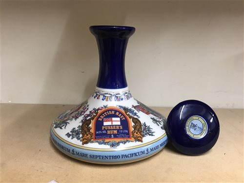 Lot 3 - PUSSER'S LORD NELSON DECANTER - ONE LITRE