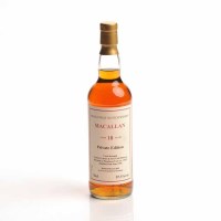 Lot 1212 - MACALLAN PRIVATE EDITION AGED 18 YEARS...