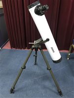 Lot 129 - A JESSOPS TELESCOPE WITH TRIPOD STAND