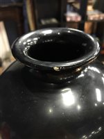 Lot 127 - A 20TH CENTURY JAPANESE LACQUERED VASE