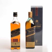 Lot 1216 - JOHNNIE WALKER BLUE LABEL Blended Scotch...