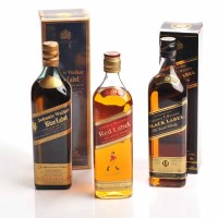 Lot 1219 - JOHNNIE WALKER BLUE LABEL Blended Scotch...