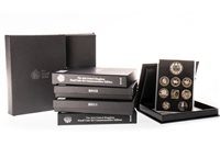 Lot 598 - SIX ANNUAL PROOF COINAGE SETS