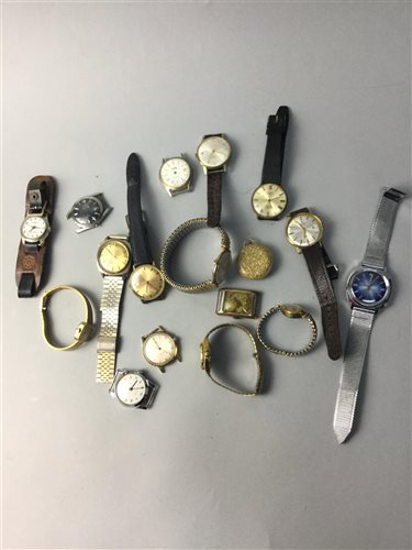 Lot 40 - A LOT OF WRIST WATCHES