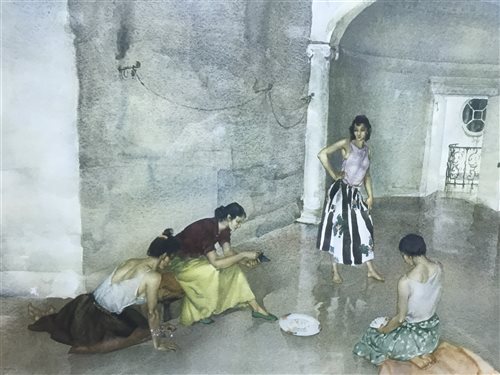 Lot 69 - A LOT OF TWO PRINTS AFTER SIR WILLIAM RUSSELL FLINT