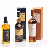 Lot 1246 - MACALLAN 10 YEARS OLD Highland Single Malt...