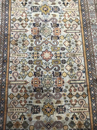 Lot 239 - A LOT OF TWO 20TH CENTURY WOOL RUGS