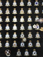 Lot 269 - COLLECTION OF RAF AND OTHER ENAMEL BADGES