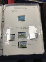 Lot 262 - A LARGE LOT OF WORLD STAMP ALBUMS