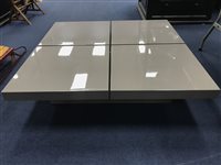 Lot 234 - A MODERN COFFEE TABLE