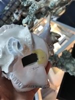 Lot 88 - TWO LLADRO FIGURES TOGETHER WITH A NAO FIGURE, TWO BESWICK HORSES AND A BESWICK DOG FIGURE