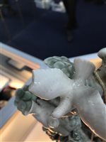 Lot 88 - TWO LLADRO FIGURES TOGETHER WITH A NAO FIGURE, TWO BESWICK HORSES AND A BESWICK DOG FIGURE