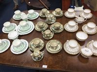 Lot 106 - A SPODE TEA SERVICE WITH TWO OTHERS