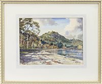 Lot 465 - INVERARY BRIDGE, A WATERCOLOUR BY STIRLING GILLESPIE