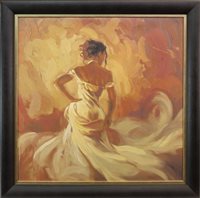 Lot 32 - PURE ELEGANCE, A SIGNED LIMITED EDITION GICLEE PRINT ON CANVAS BY MARK SPAIN