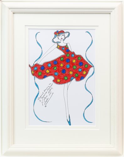 Lot 36 - AN ORIGINAL ILLUSTRATION FOR LAURA ASHLEY, BY ROZ JENNINGS