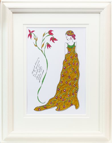 Lot 39 - AN ORIGINAL ILLUSTRATION FOR LAURA ASHLEY, BY ROZ JENNINGS