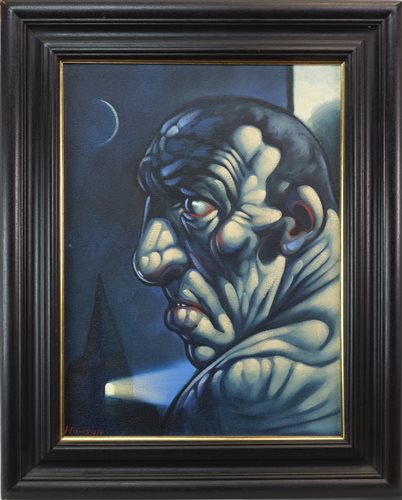 Lot 99 - HOPE, AN OIL ON CANVAS BY PETER HOWSON